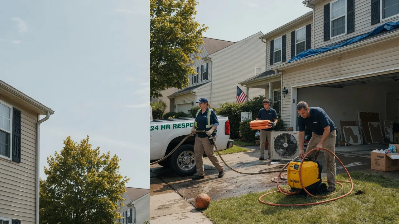 Emergency Water Damage Restoration in Monroe Bridge, MA near me